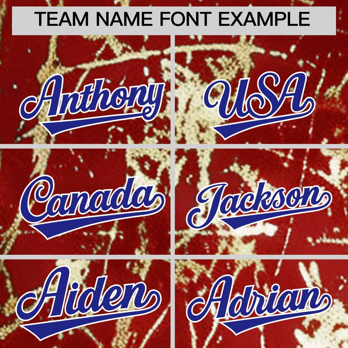 Custom Red Royal Shiny Gold Cracked Texture Baseball Jersey| KXKSHOP