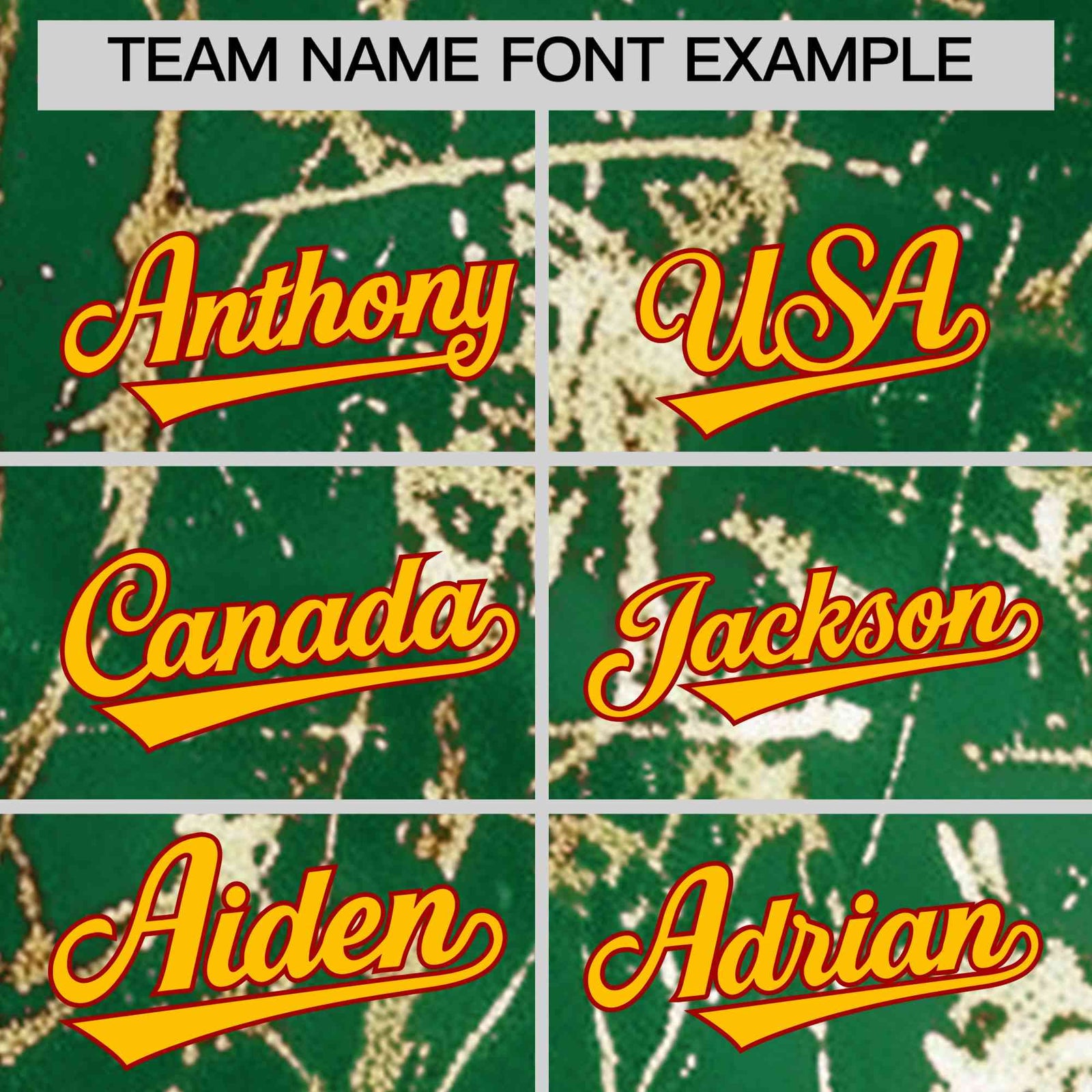 Custom Kelly Green Yellow Black&Gold Marble Print Clubwear Party Streetwear Baseball Jersey| KXKSHOP