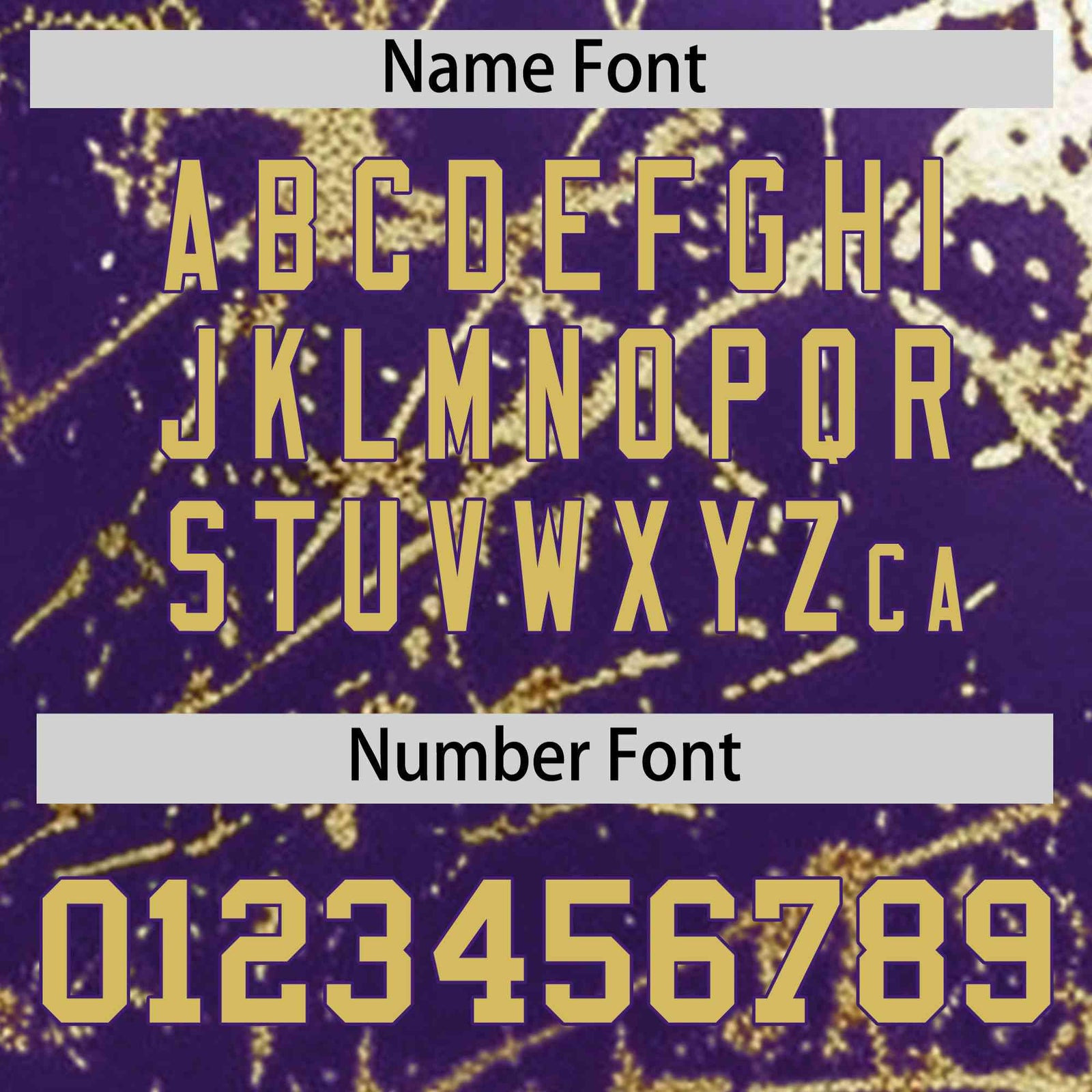 Custom Purple Old Gold Black&Shiny Gold Cracked Foil Hip Hop Button Down Baseball Jersey