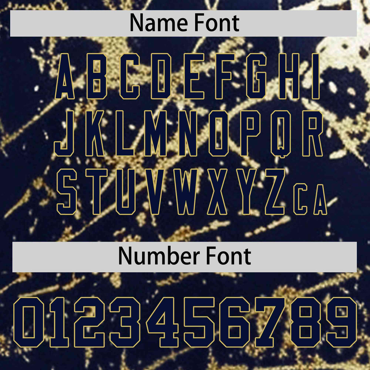 Custom Navy Old Gold Shiny Gold Cracked Texture Baseball Jersey