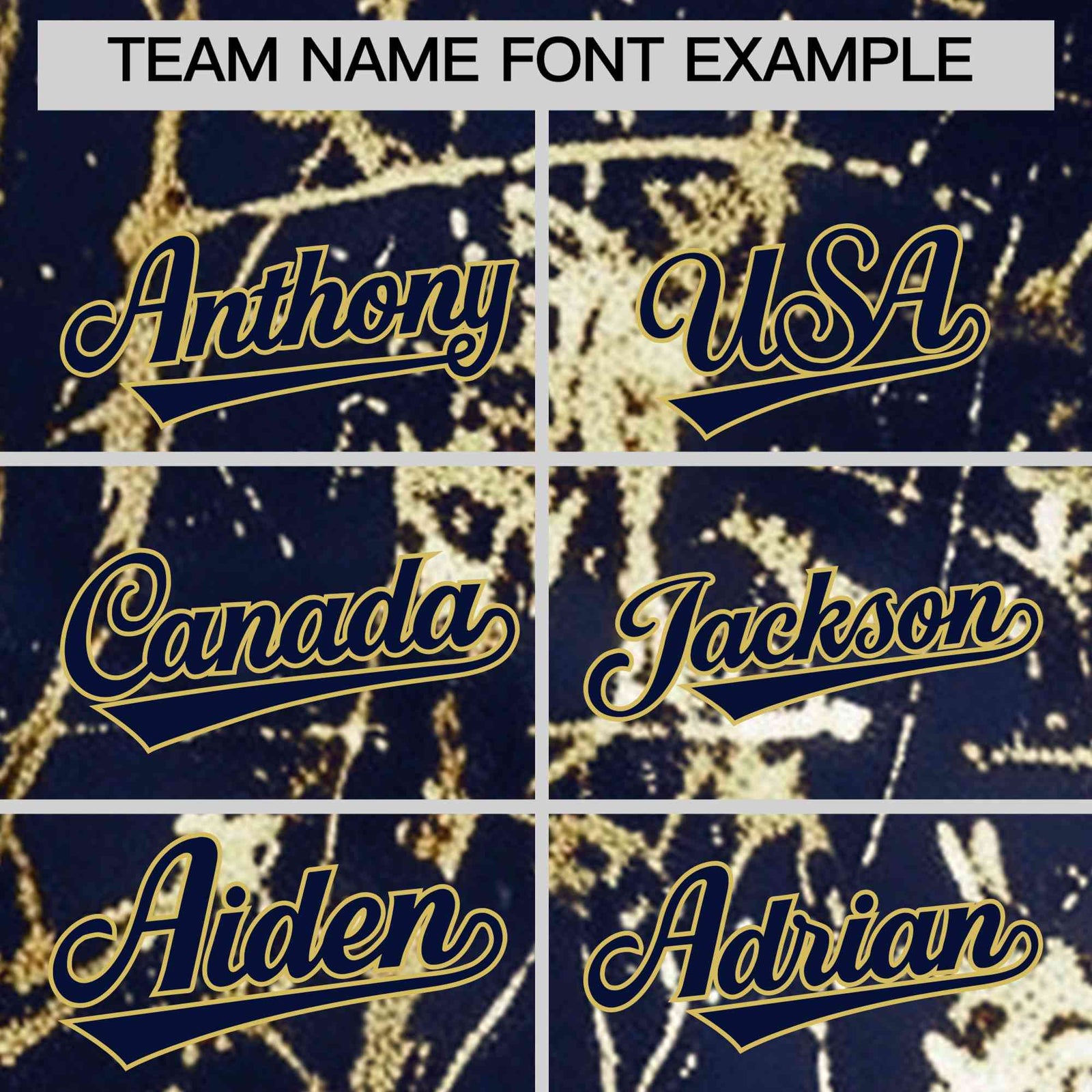 Custom Navy Old Gold Shiny Gold Cracked Texture Baseball Jersey| KXKSHOP