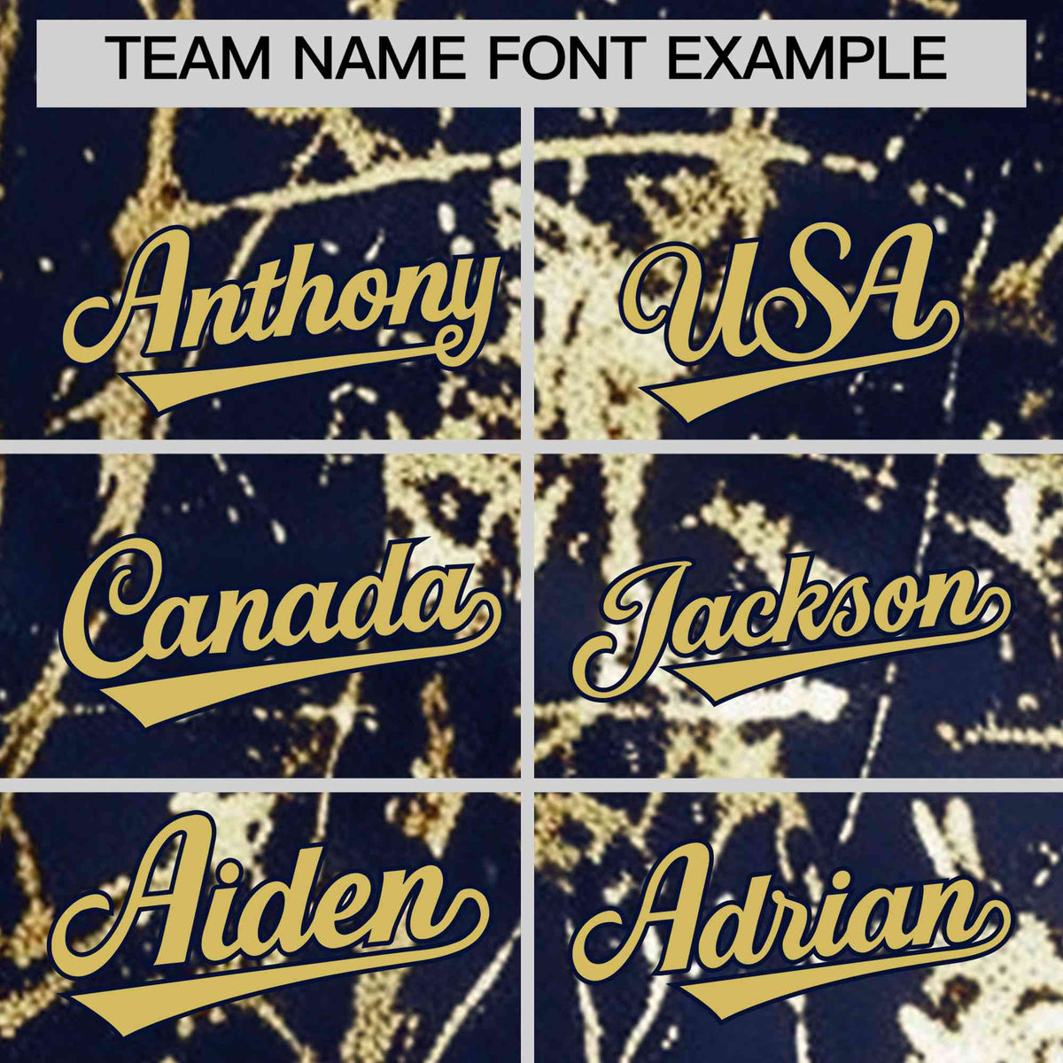 Custom Navy Old Gold Black&amp;Shiny Gold Cracked Foil Hip Hop Button Down Baseball Jersey| KXKSHOP