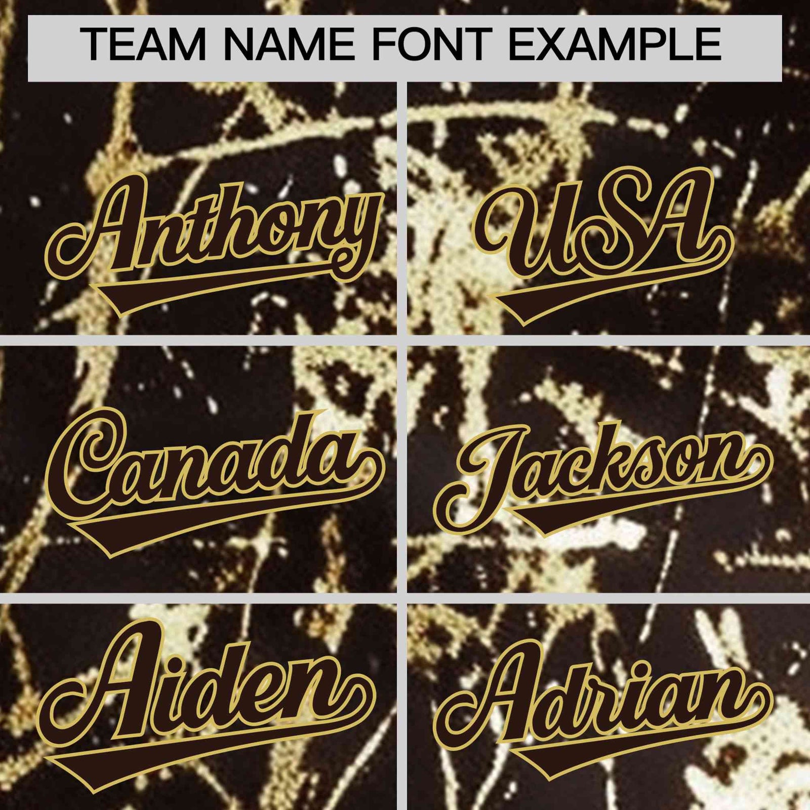 Custom Brown Old Gold Shiny Gold Cracked Texture Baseball Jersey| KXKSHOP