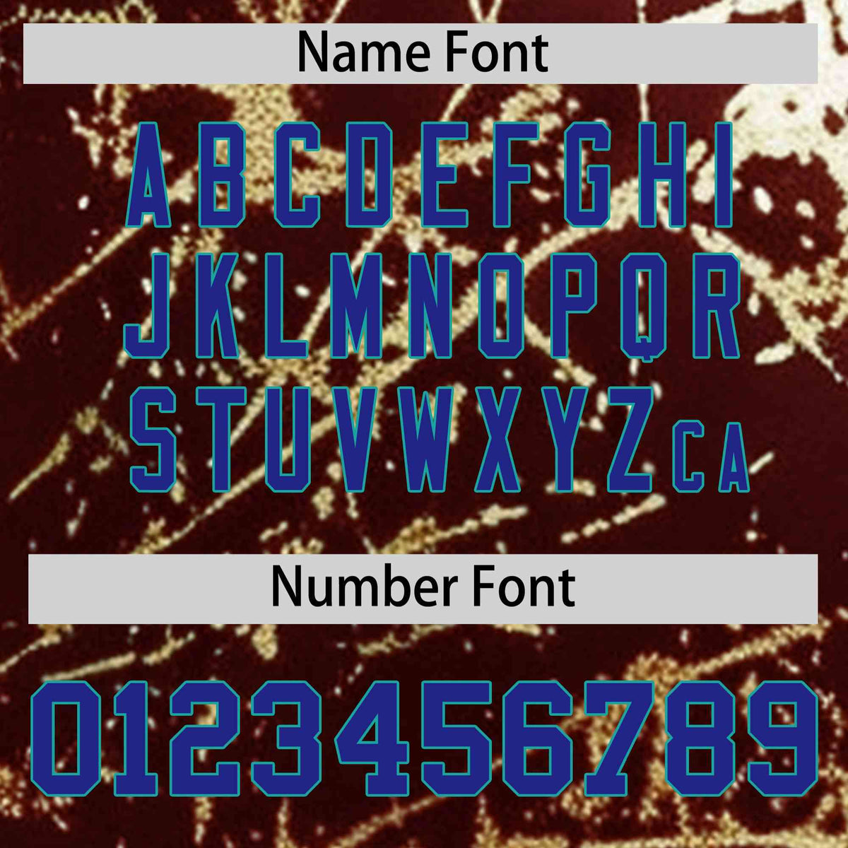 Custom Crimson Royal Metallic Gold Splatter Breathable&amp;Wrinkle-Resistant Baseball Jersey