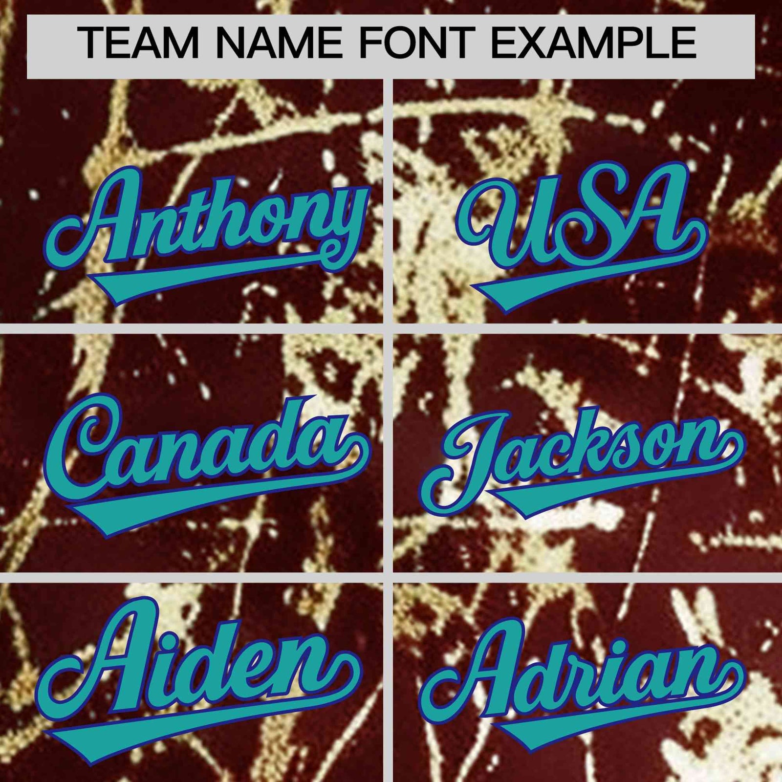 Custom Crimson Aqua Black&Gold Marble Print Clubwear Party Streetwear Baseball Jersey| KXKSHOP