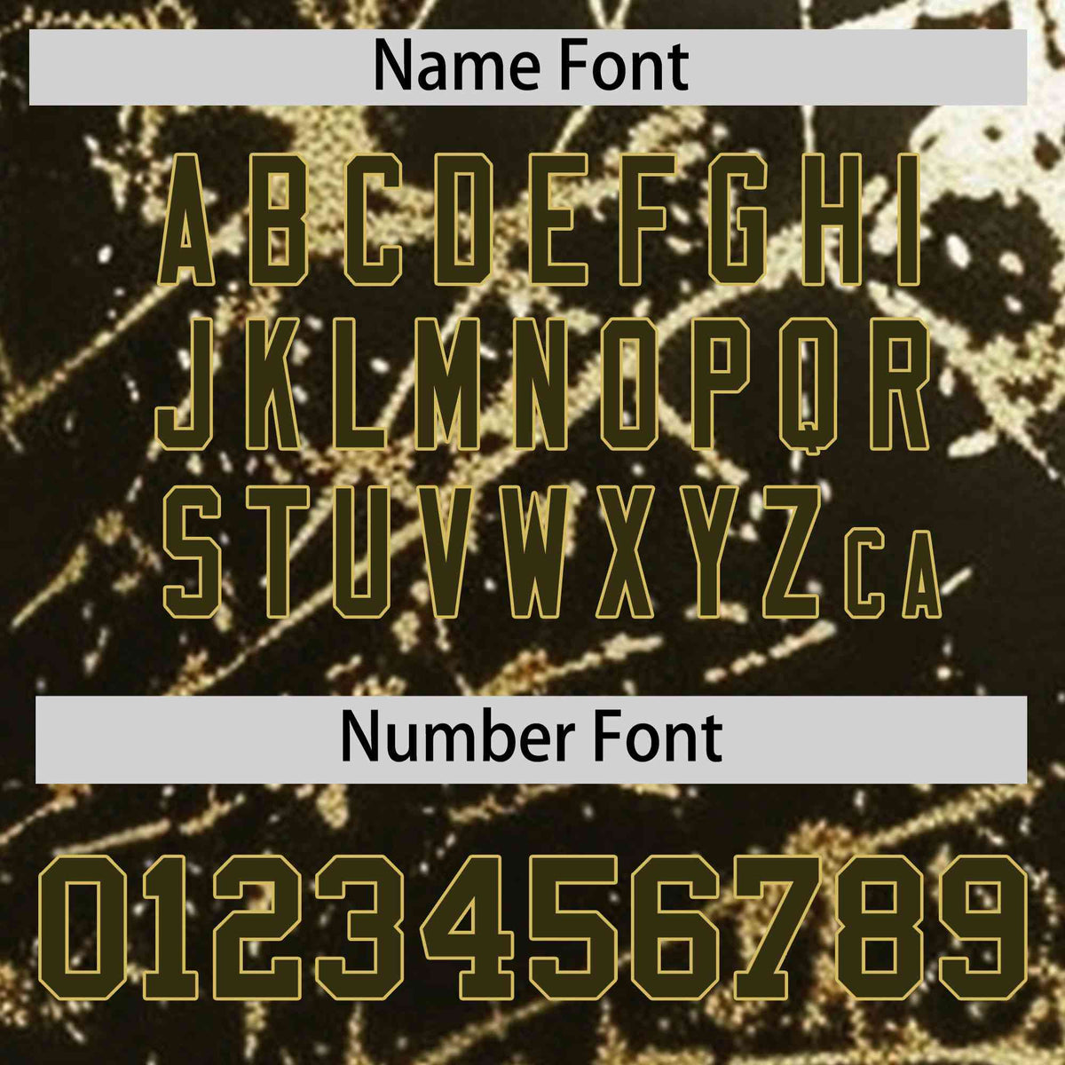 Custom Olive Old Gold Shiny Gold Cracked Texture Baseball Jersey