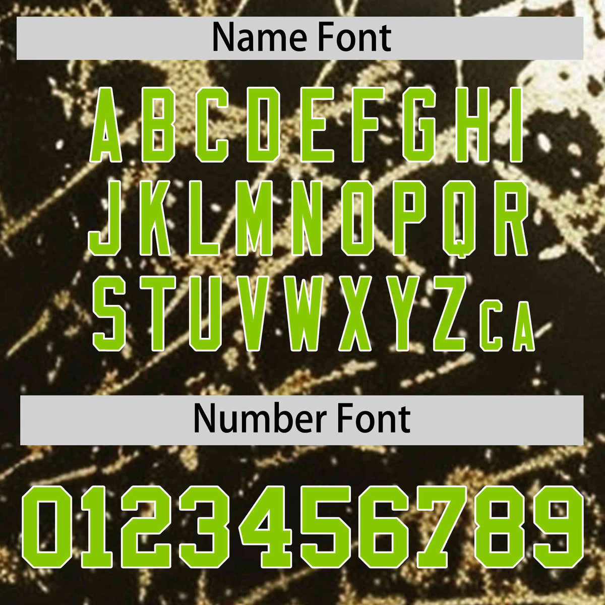 Custom Olive Neon Green Metallic Gold Splatter Urban Streetwear Baseball Jersey