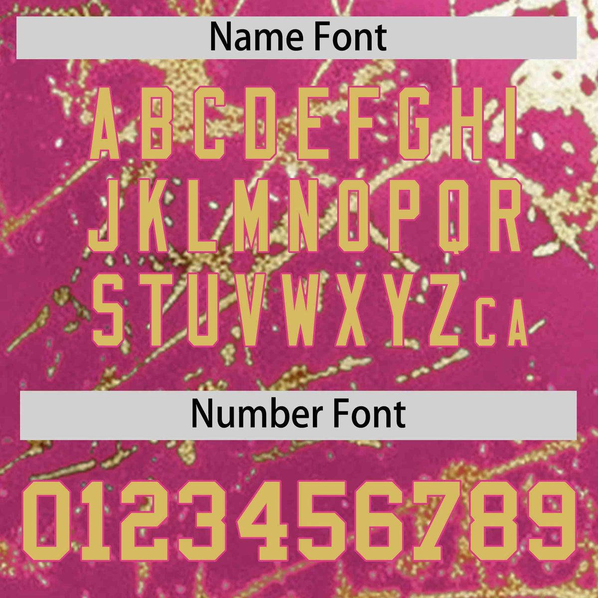 Custom Pink Old Gold Black&amp;Shiny Gold Cracked Foil Hip Hop Button Down Baseball Jersey