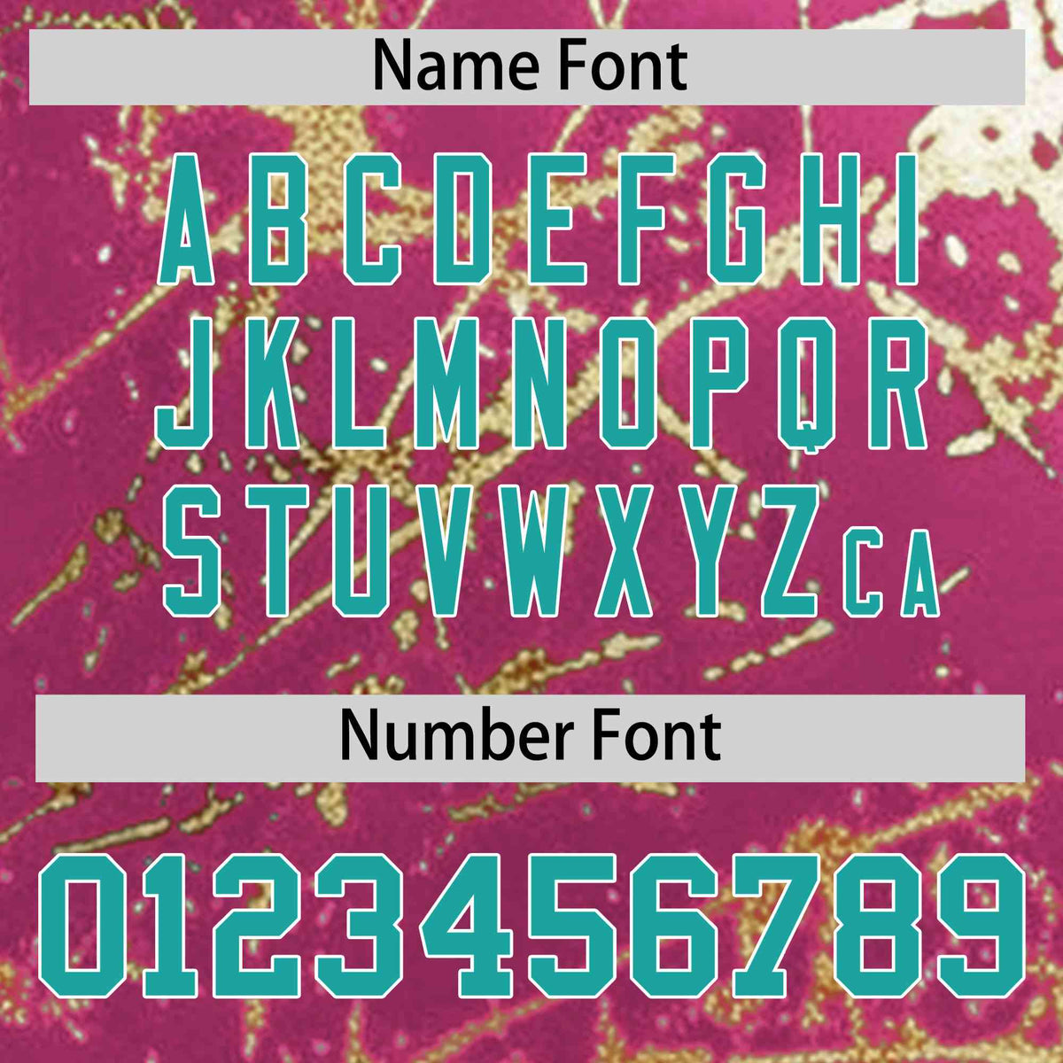 Custom Pink Aqua Metallic Gold Splatter Urban Streetwear Baseball Jersey