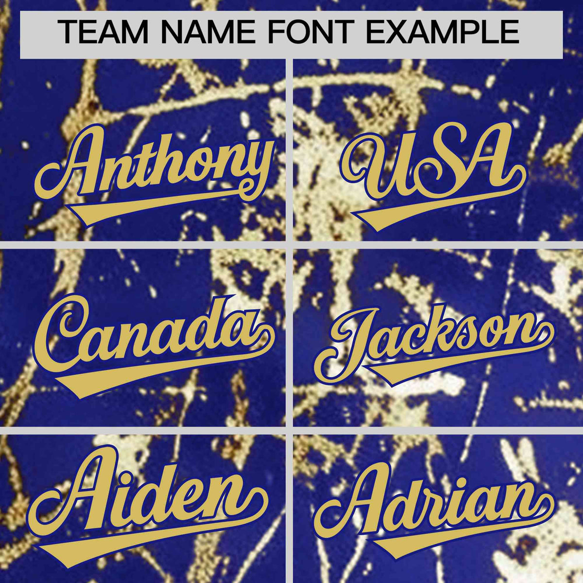 Custom Royal Old Gold Black&amp;Shiny Gold Cracked Foil Hip Hop Button Down Baseball Jersey| KXKSHOP