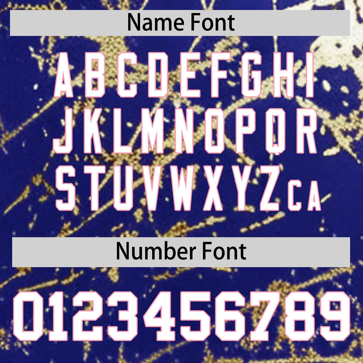 Custom Royal White Black&amp;Shiny Gold Cracked Foil Breathable Mesh Streetwear Baseball Jersey