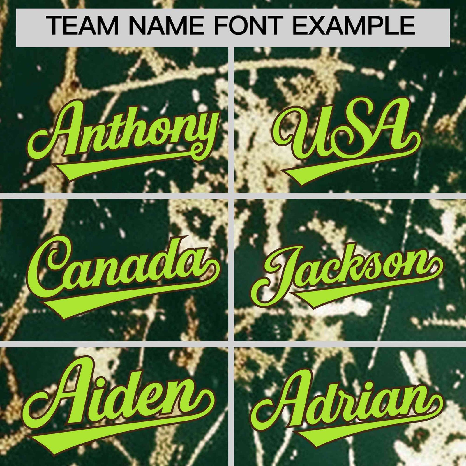 Custom Green Neon Green Black&Gold Marble Print Clubwear Party Streetwear Baseball Jersey| KXKSHOP