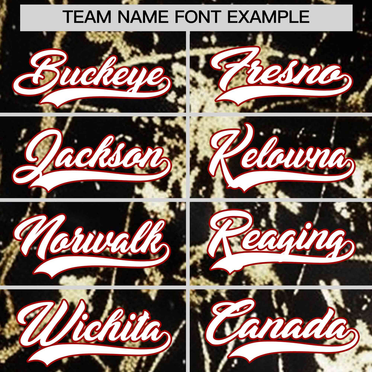 Custom Black White Black&amp;Gold Marble Print Clubwear Party Streetwear Baseball Jersey