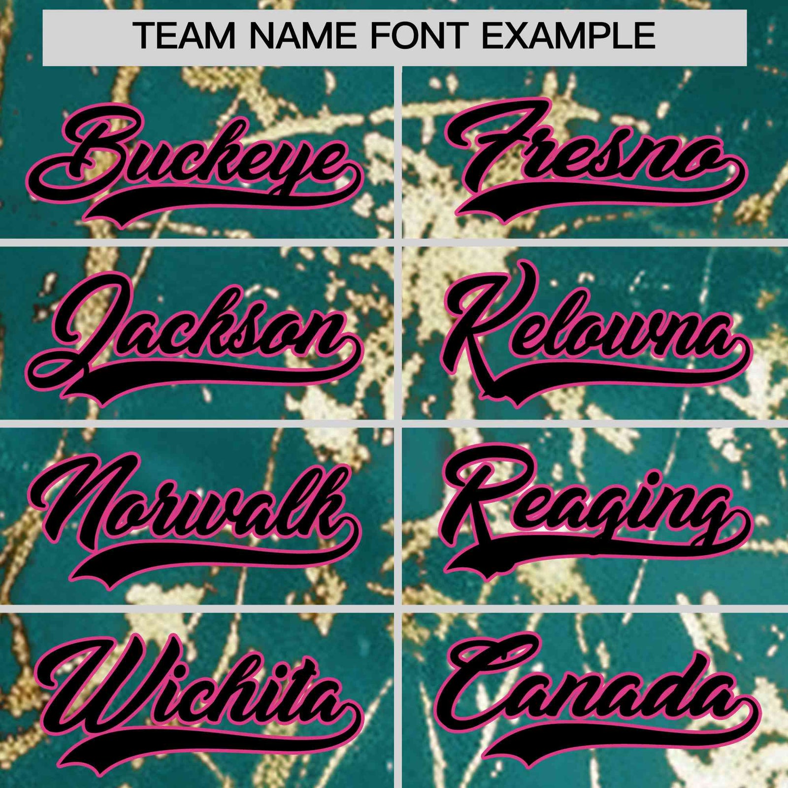 Custom Teal Black Metallic Gold Splatter Breathable&Wrinkle-Resistant Baseball Jersey