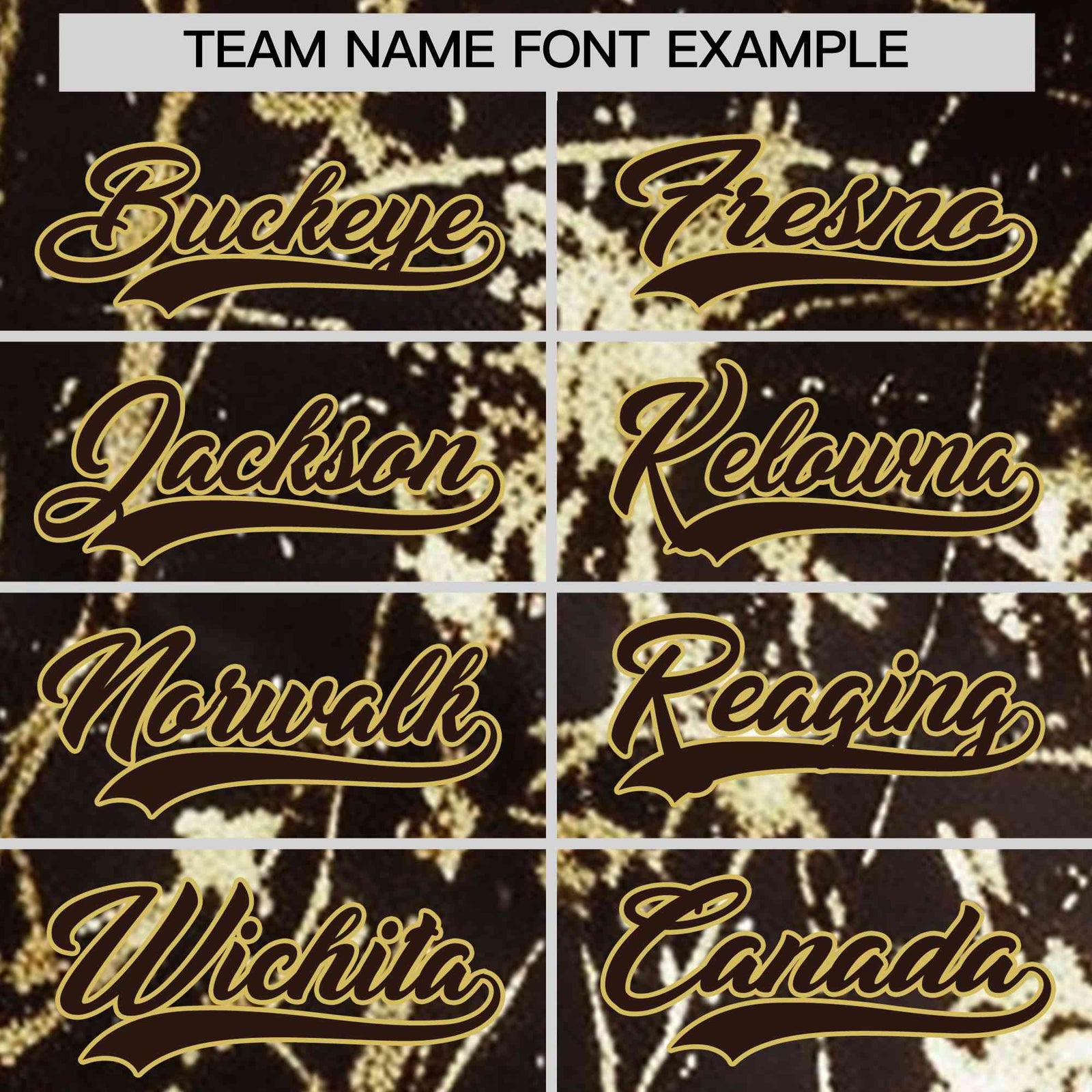 Custom Brown Old Gold Shiny Gold Cracked Texture Baseball Jersey