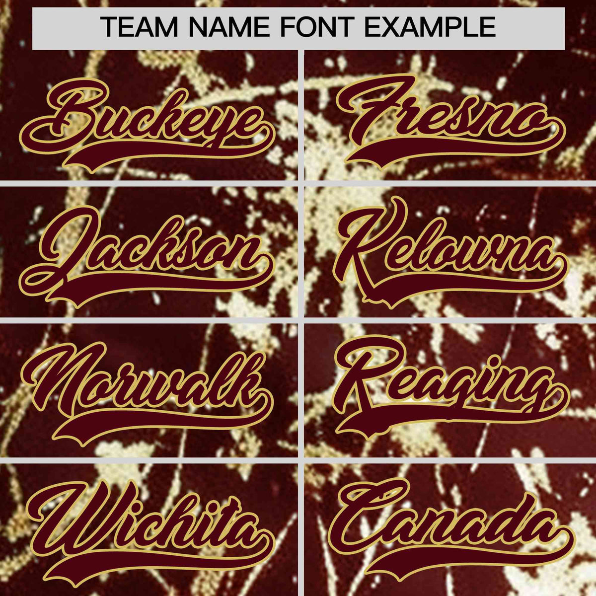 Custom Crimson Burgundy Shiny Gold Cracked Texture Baseball Jersey