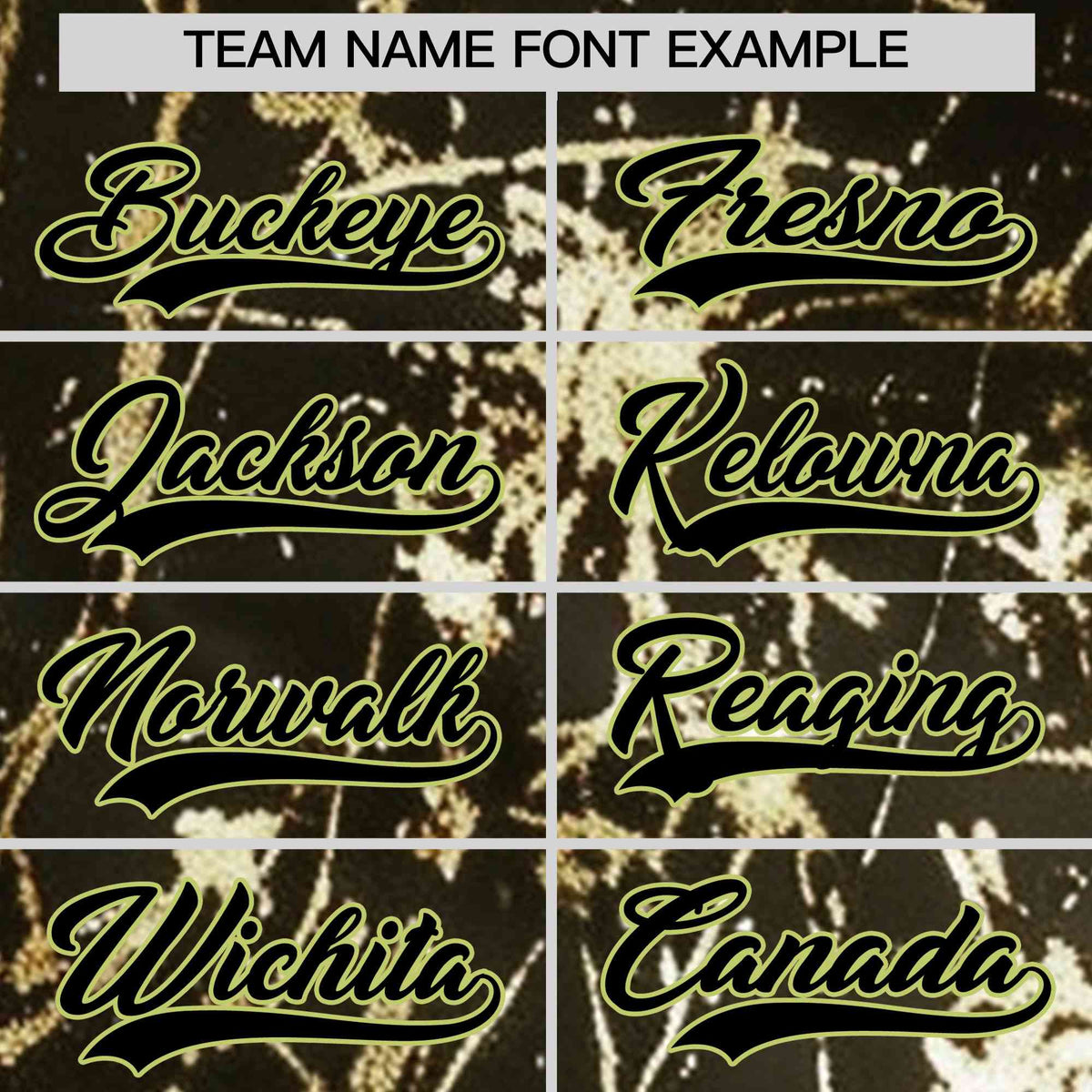 Custom Olive Black Metallic Gold Splatter Breathable&amp;Wrinkle-Resistant Baseball Jersey