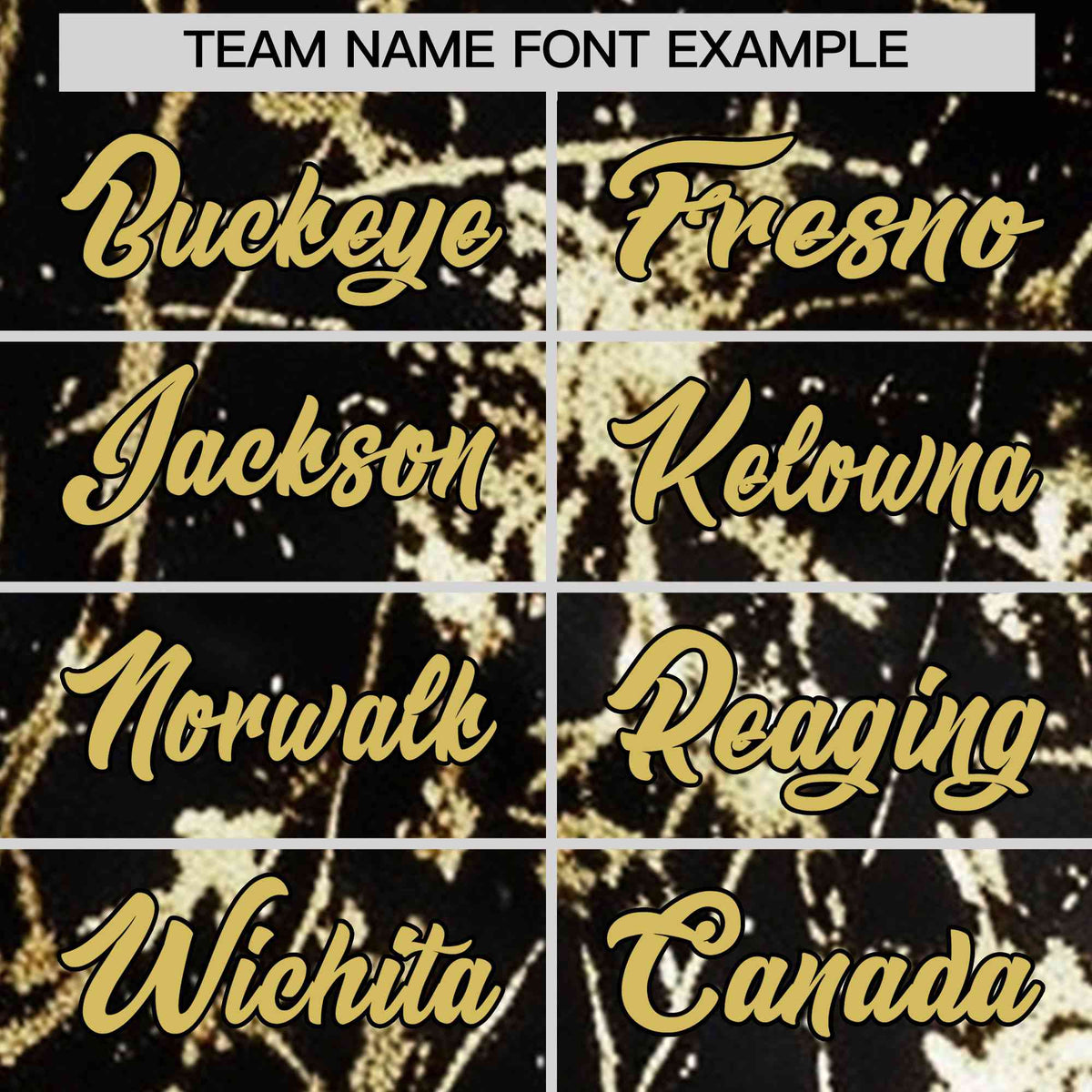 Custom Black Old Gold Shiny Gold Cracked Texture Baseball Jersey