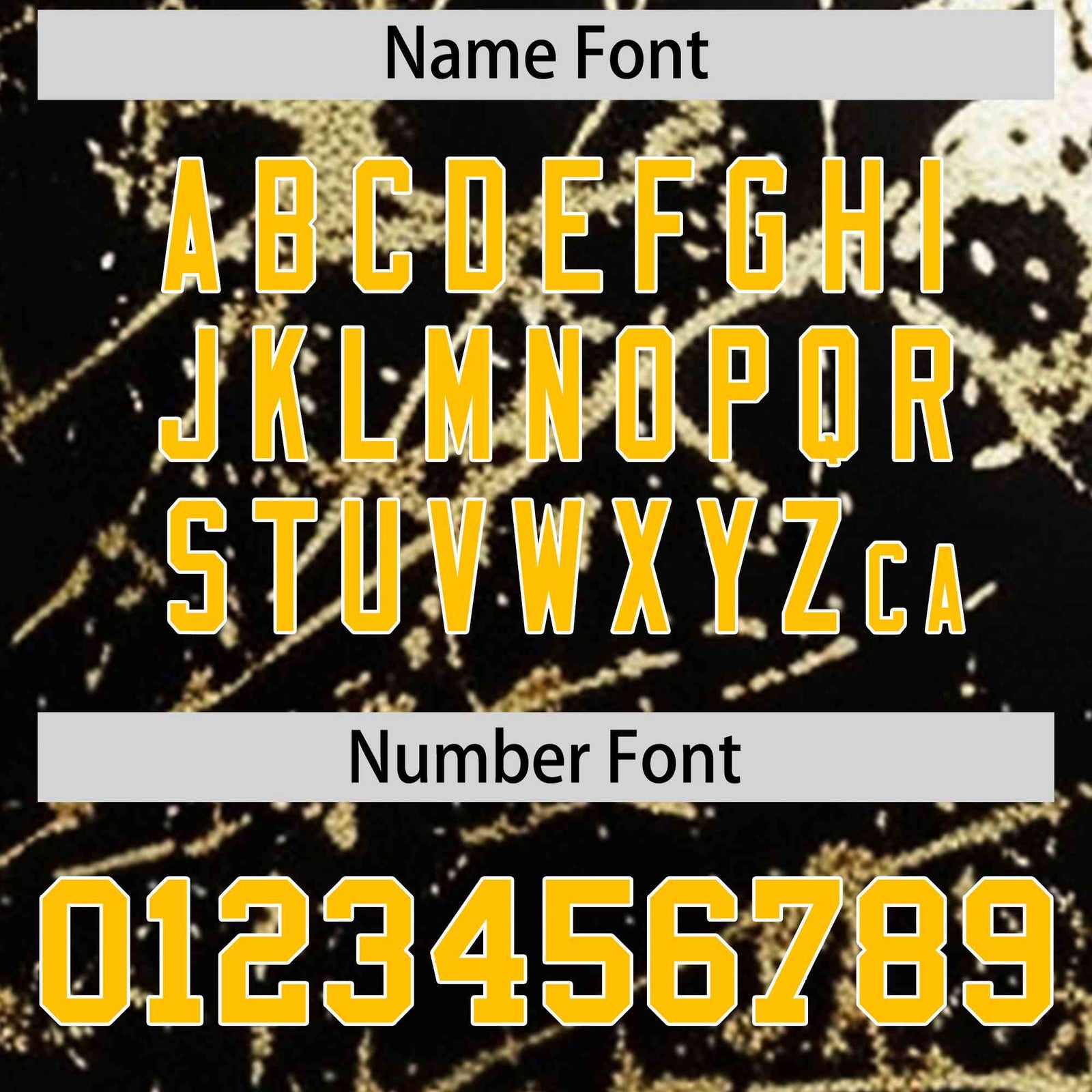 Custom Black Yellow Shiny Gold Cracked Texture Baseball Jersey