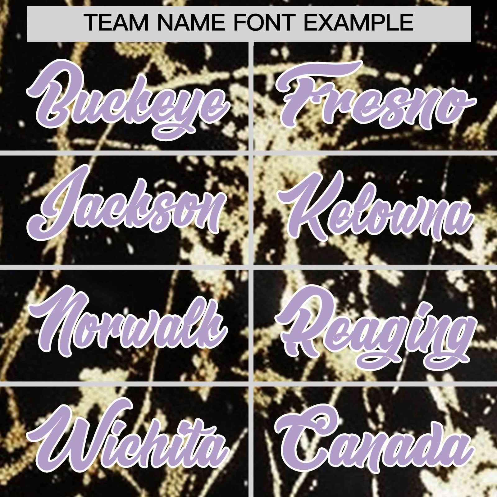 Custom Black Light Purple Metallic Gold Splatter Breathable&Wrinkle-Resistant Baseball Jersey