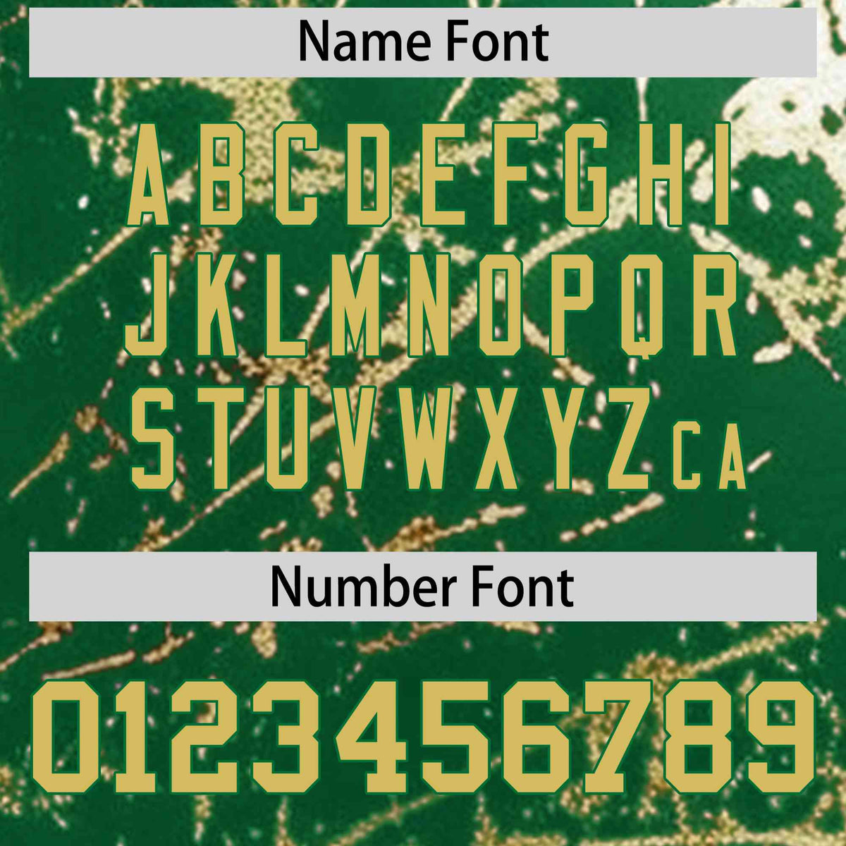 Custom Kelly Green Old Gold Black&amp;Shiny Gold Cracked Foil Hip Hop Button Down Baseball Jersey