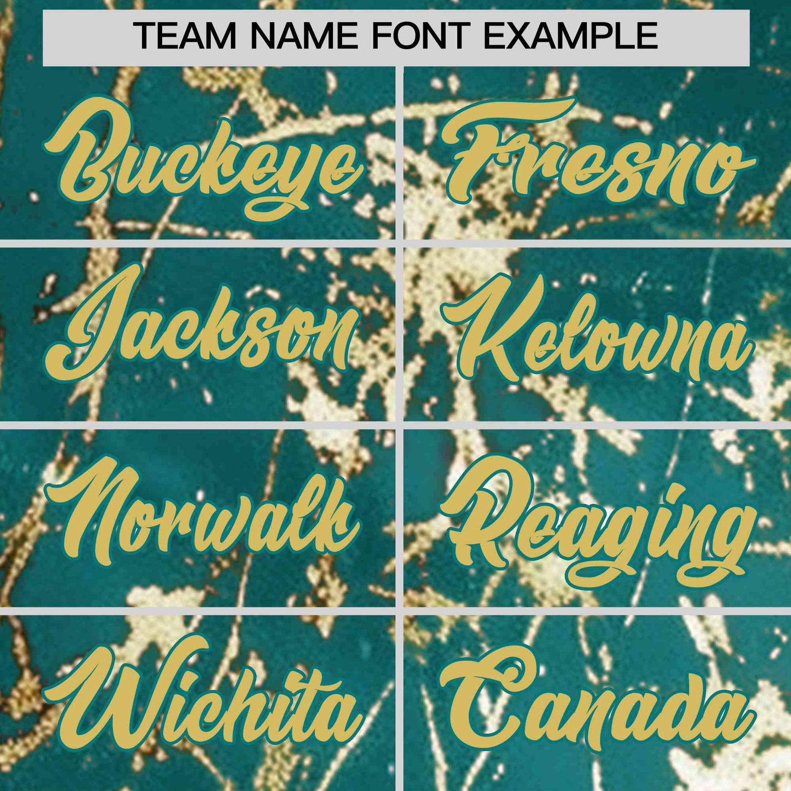 Custom Teal Old Gold Black&Shiny Gold Cracked Foil Hip Hop Button Down Baseball Jersey