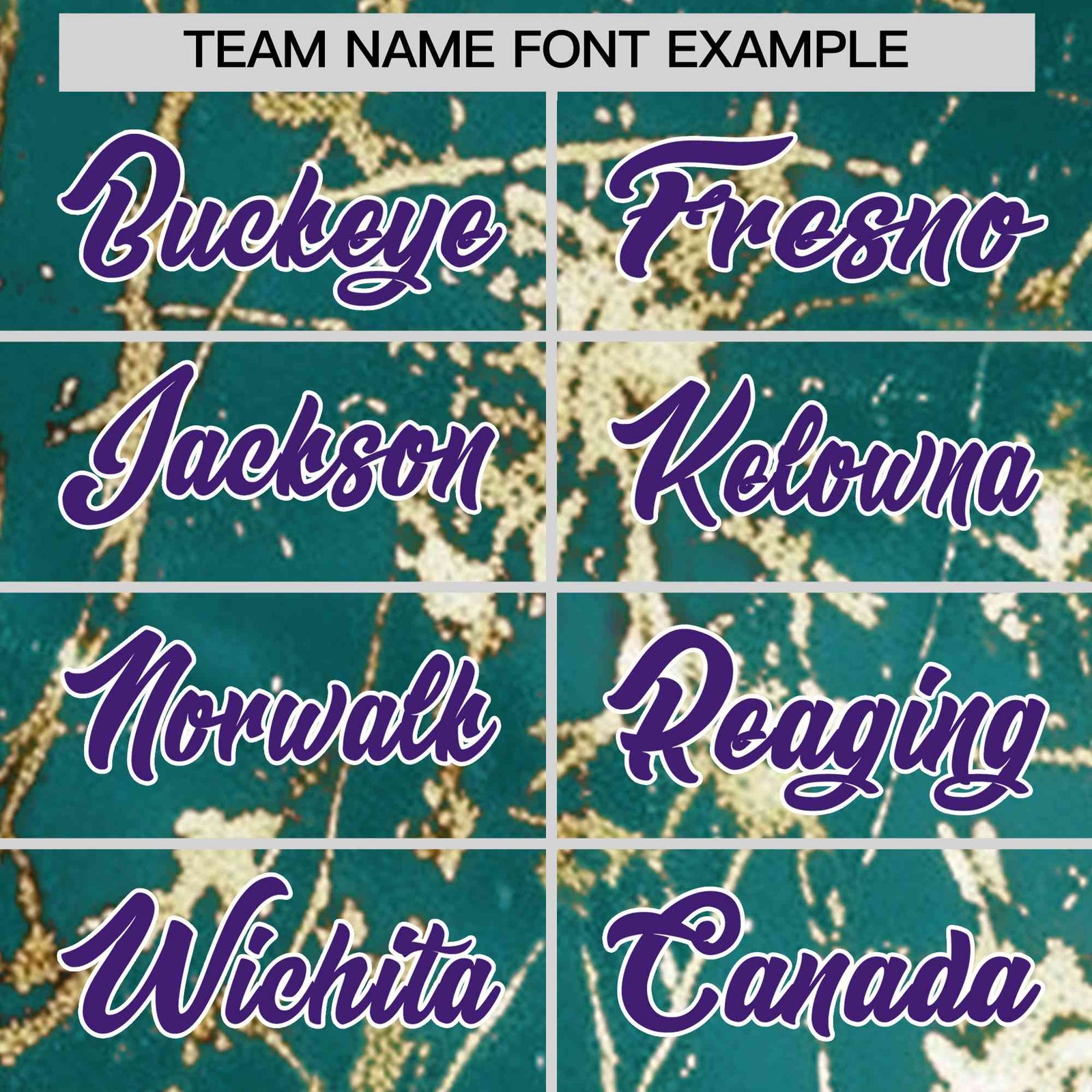 Custom Teal Purple Metallic Gold Splatter Urban Streetwear Baseball Jersey