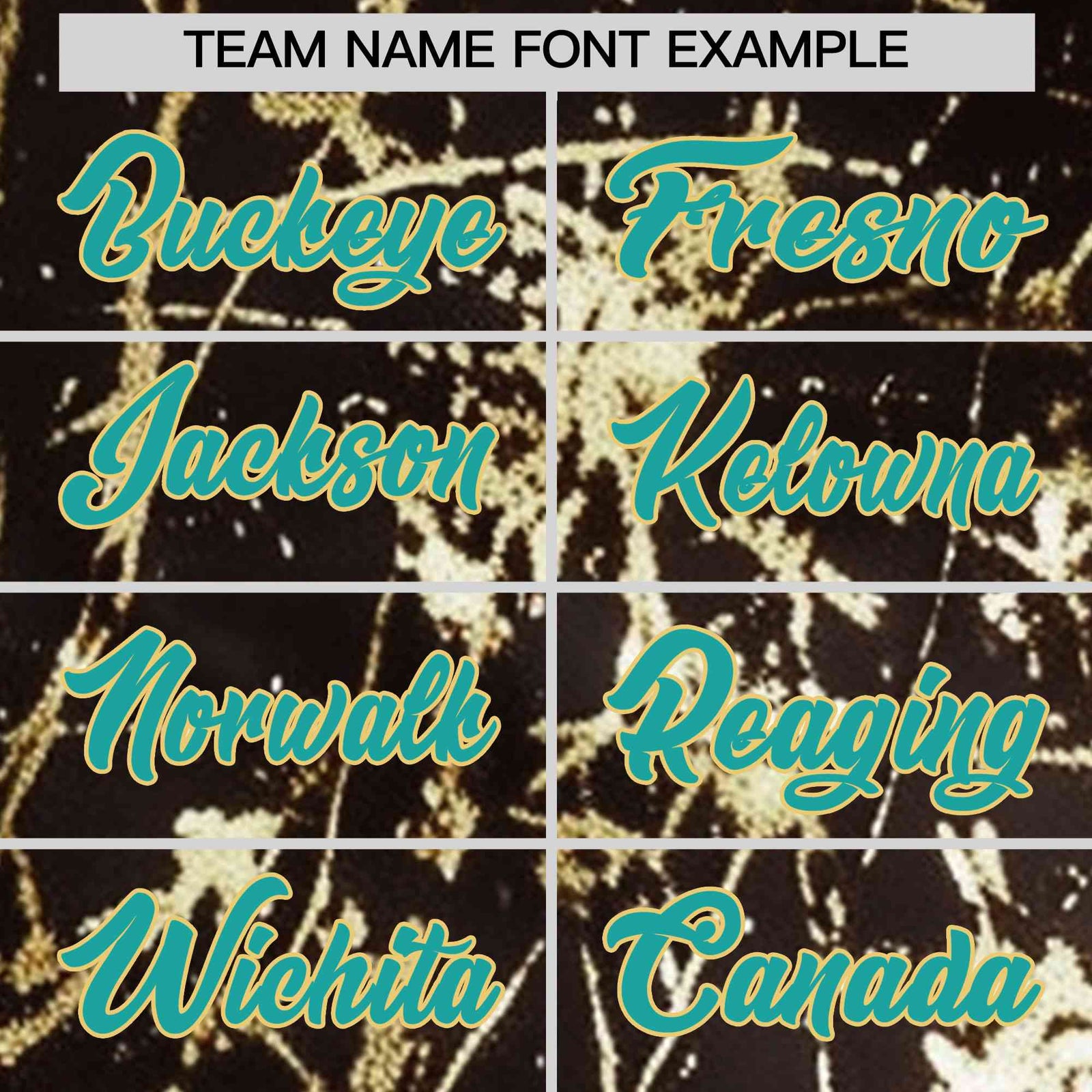 Custom Brown Aqua Metallic Gold Splatter Breathable&Wrinkle-Resistant Baseball Jersey