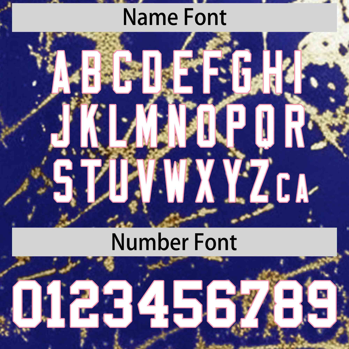 Custom Royal White Black&amp;Shiny Gold Cracked Foil Breathable Mesh Streetwear Baseball Jersey