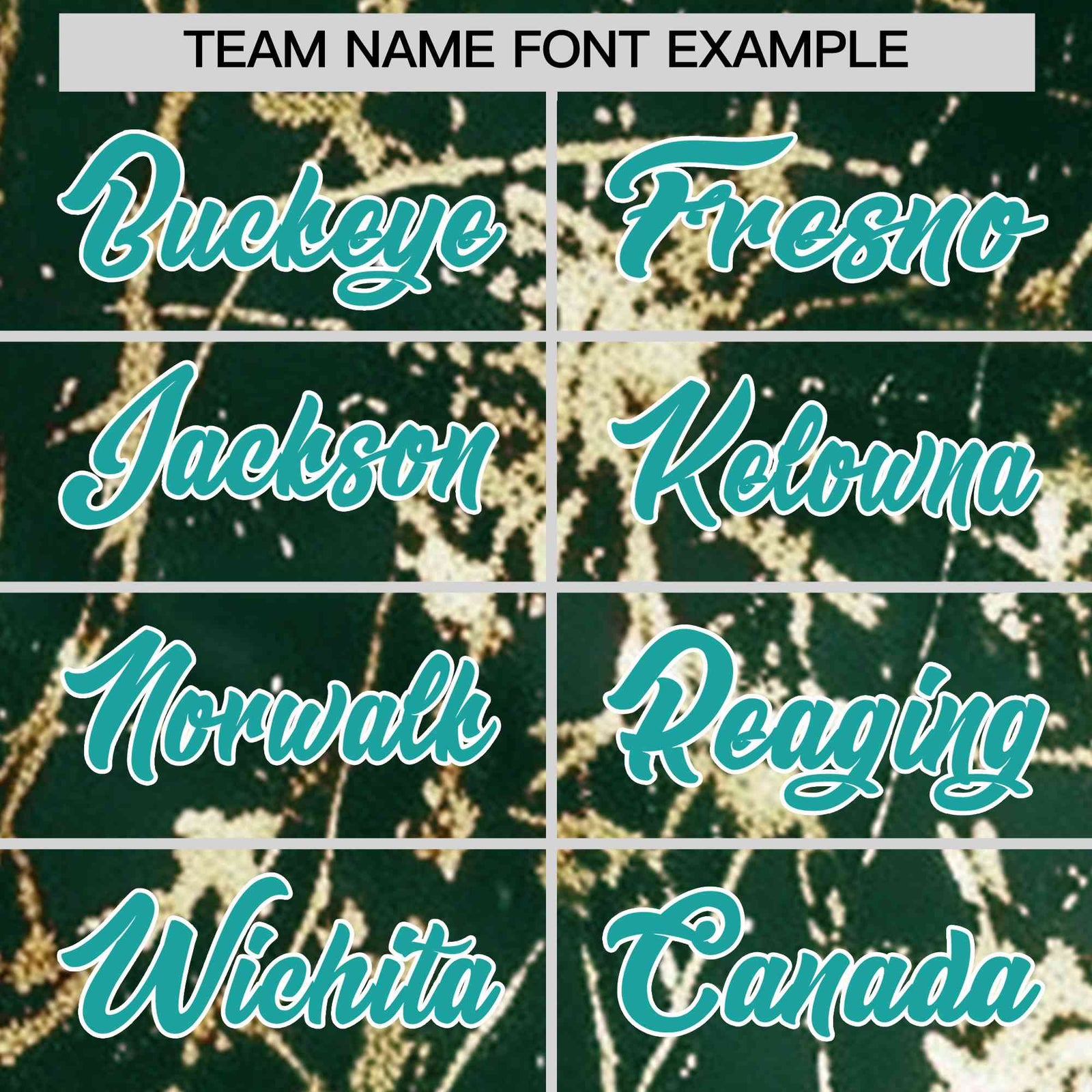 Custom Green Aqua Metallic Gold Splatter Urban Streetwear Baseball Jersey