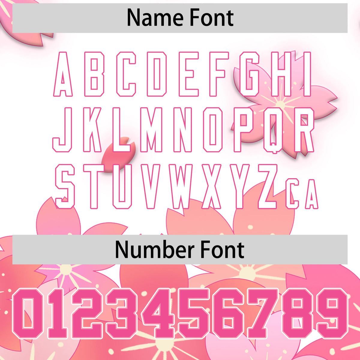 Custom Hooded Baseball Jersey | White Pink Cherry Blossom Personalized Name &amp; Number Sport Jersey