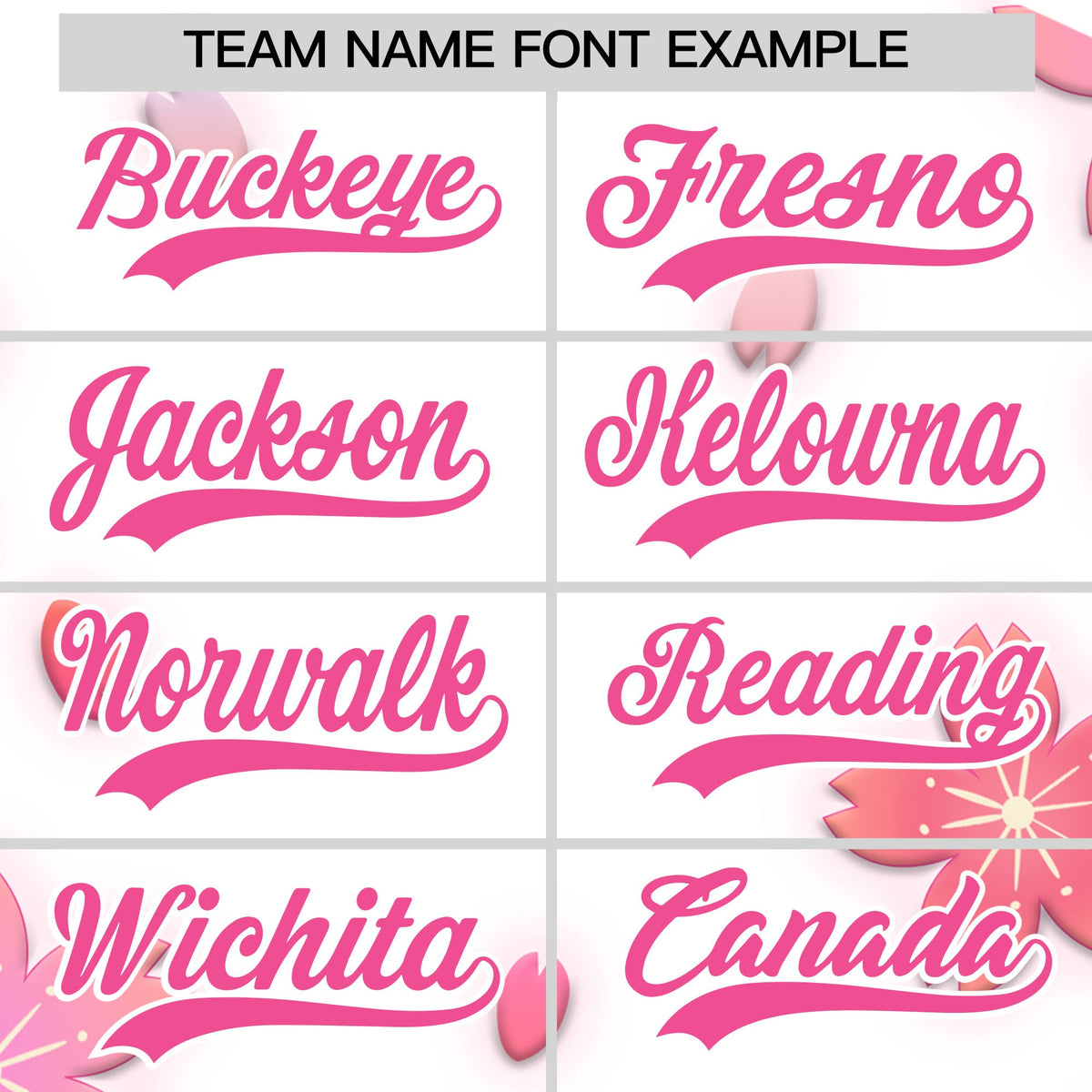 Custom Hooded Baseball Jersey | White Pink Cherry Blossom Personalized Name &amp; Number Sport Jersey