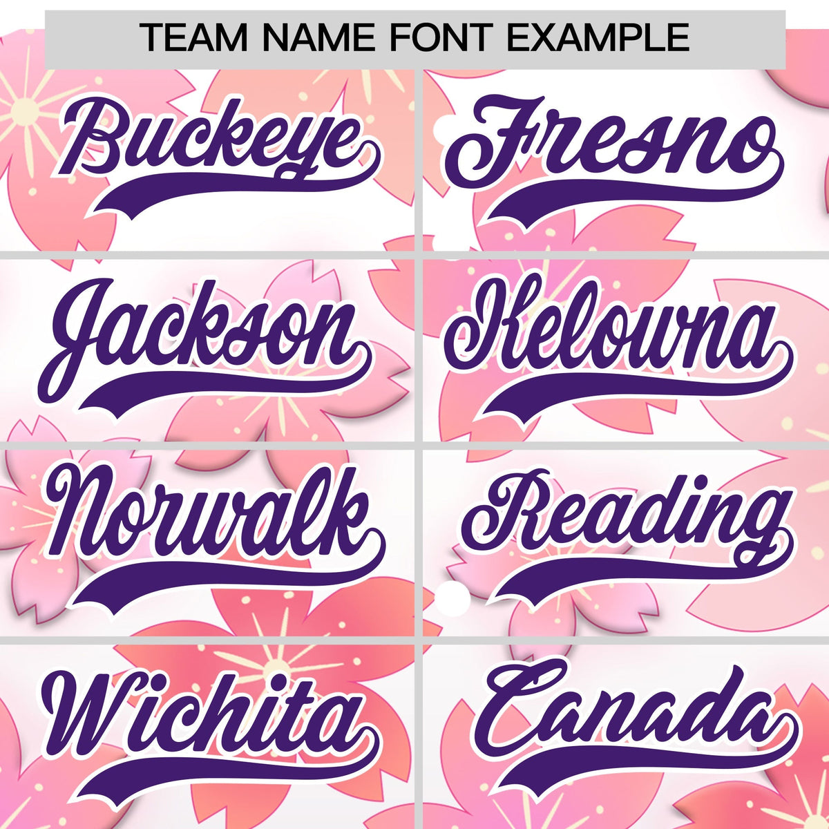 Custom Hooded Baseball Jersey | Pink Purple Cherry Blossom Moisture-Wicking Jersey for Men &amp; Women