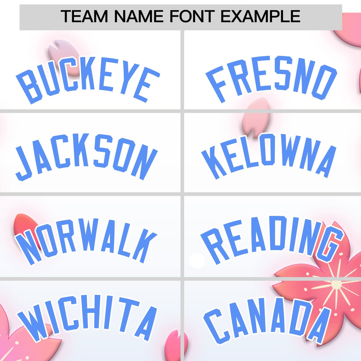 Custom Hooded Baseball Jersey | Pink Powder Blue Cherry Blossom Moisture-Wicking Jersey for Men &amp; Women