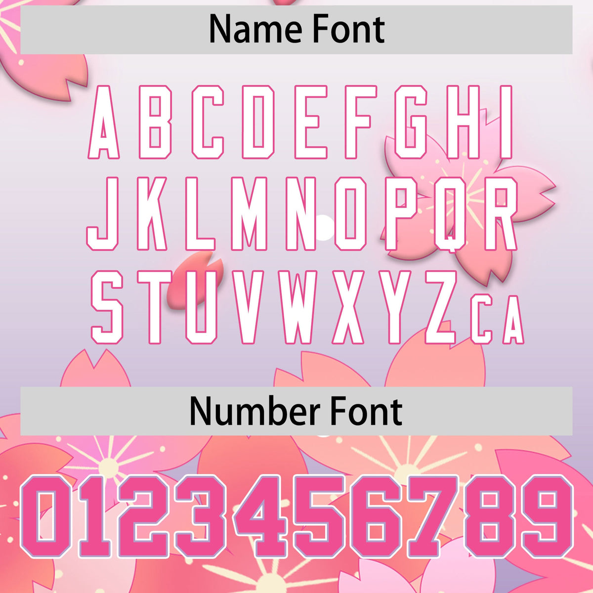 Custom Hooded Baseball Jersey | Pink Light Purple Cherry Blossom Personalized Name &amp; Number Sport Jersey