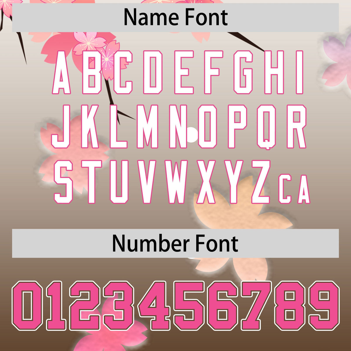 Custom Hooded Baseball Jersey | Pink Light Brown Cherry Blossom Breathable Athleisure Streetwear