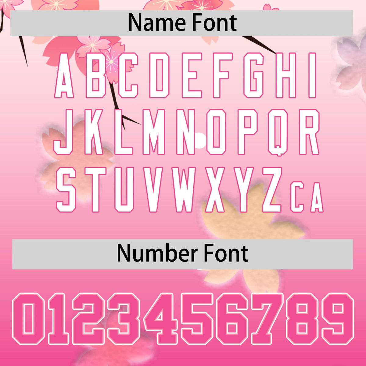 Custom Hooded Baseball Jersey | Pink White Cherry Blossom Personalized Name &amp; Number Sport Jersey
