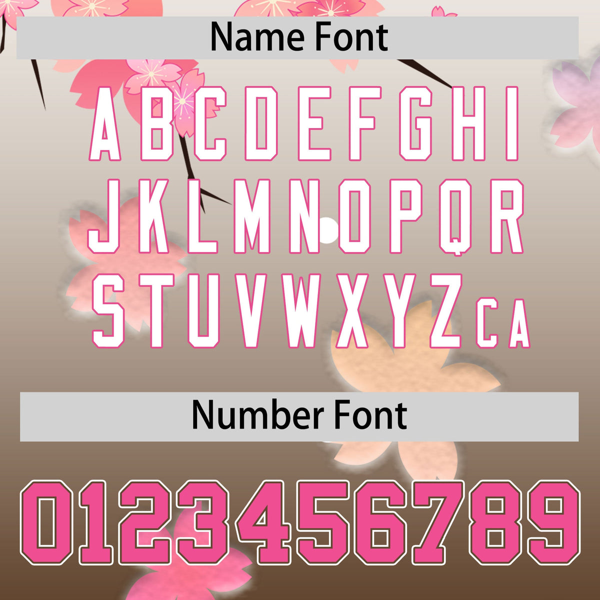 Custom Hooded Baseball Jersey | Pink Light Brown Cherry Blossom Breathable Athleisure Streetwear