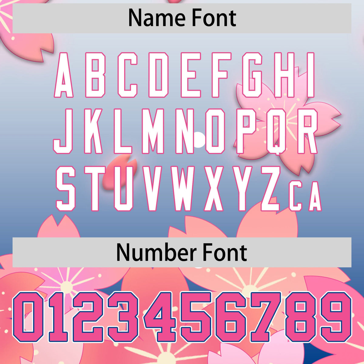 Custom Hooded Baseball Jersey | Pink Midnight Blue Cherry Blossom Breathable Athleisure Streetwear