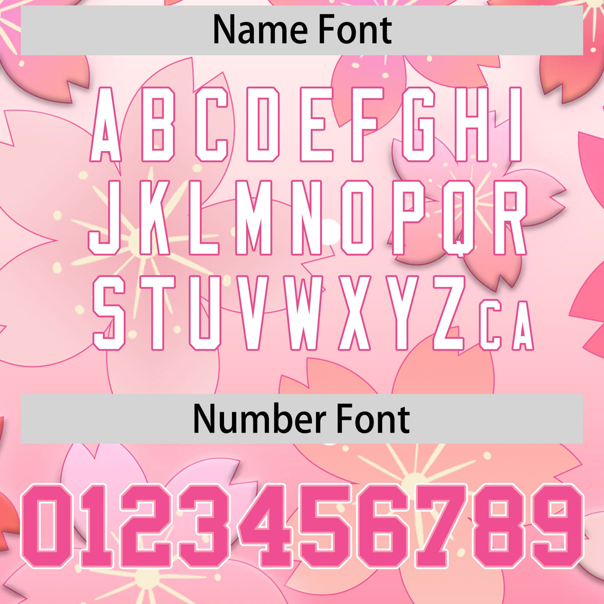 Custom Hooded Baseball Jersey | Pink Pink Cherry Blossom Personalized Name &amp; Number Sport Jersey