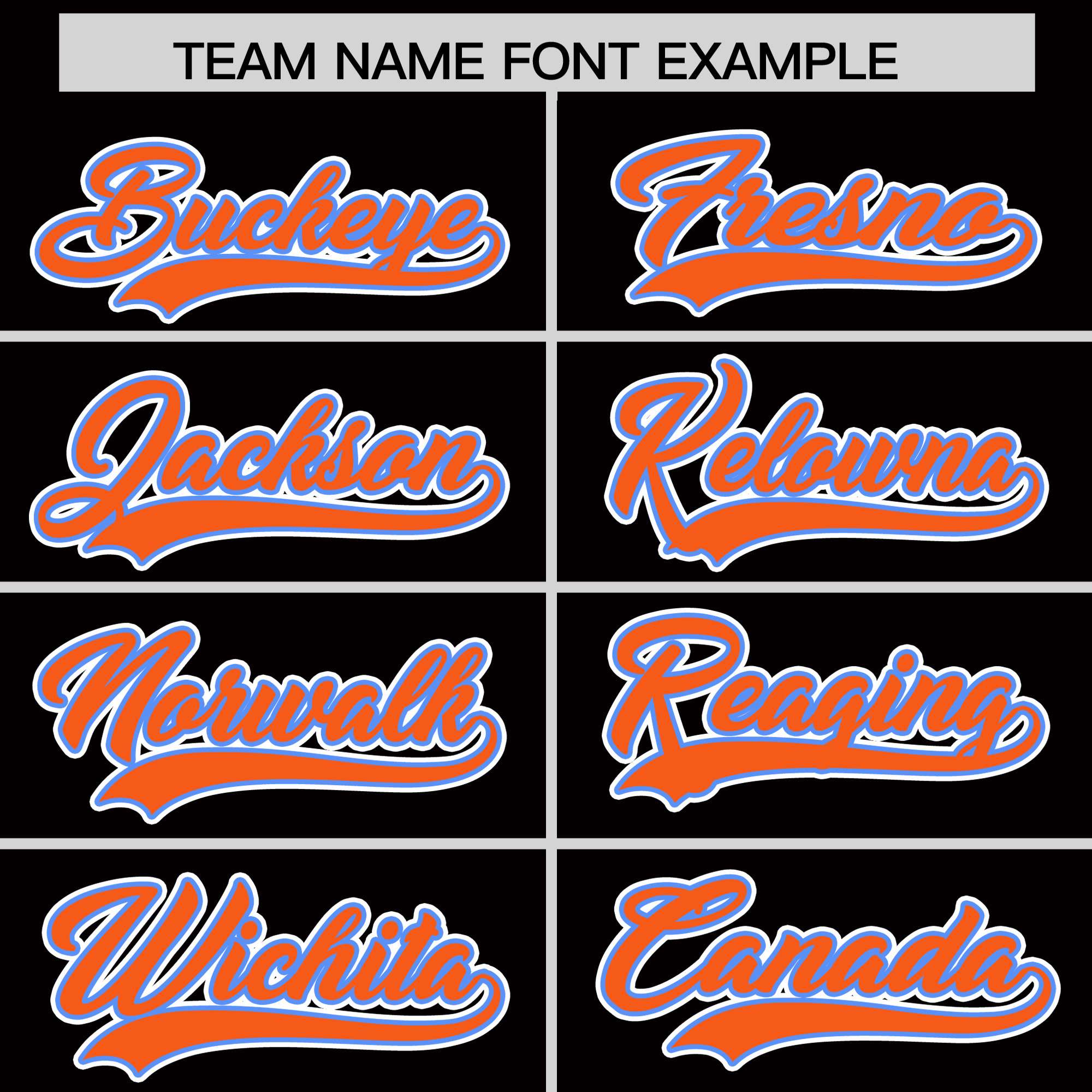 Custom Black Orange and Powder Blue Split Fashion Raglan Sleeves Authentic Baseball Hoodie Jersey