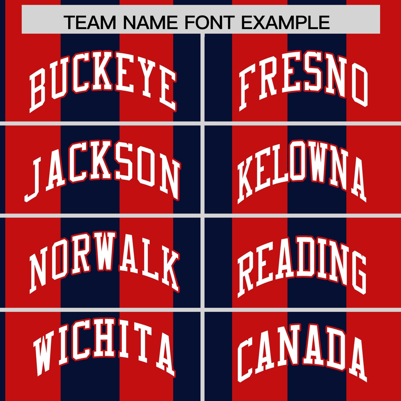 Custom Red Navy Stripe Fashion Authentic Two-Button Softball Jersey