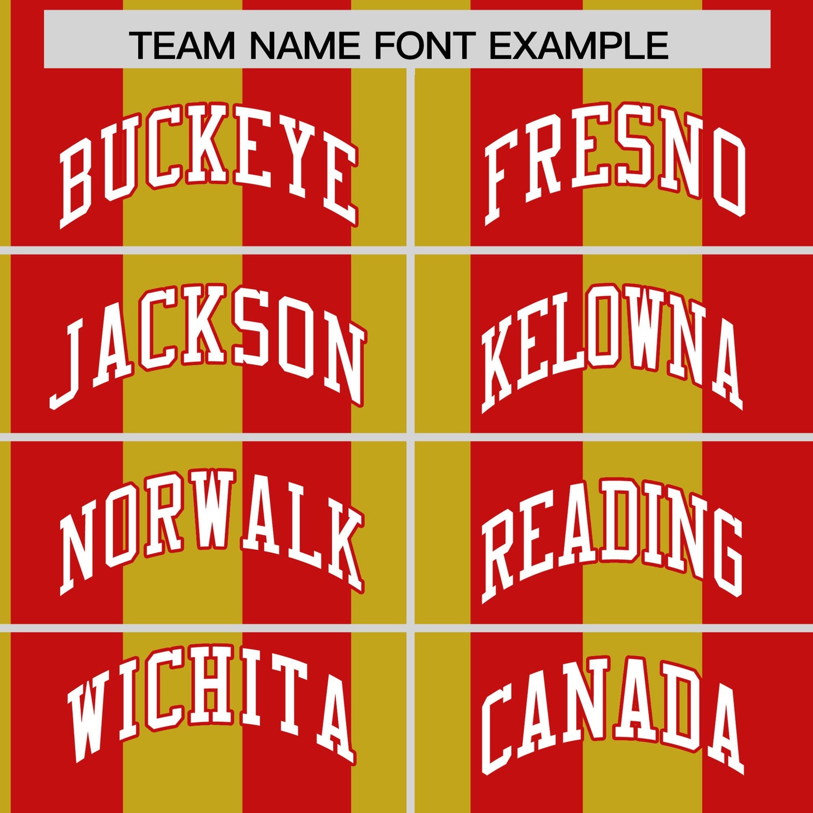 Custom Red Old Gold Stripe Fashion Authentic Two-Button Softball Jersey