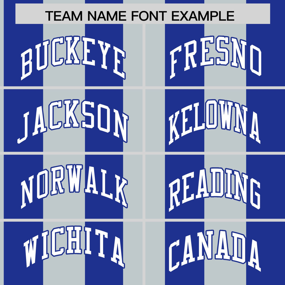 Custom Royal Silver Stripe Fashion Authentic Two-Button Softball Jersey