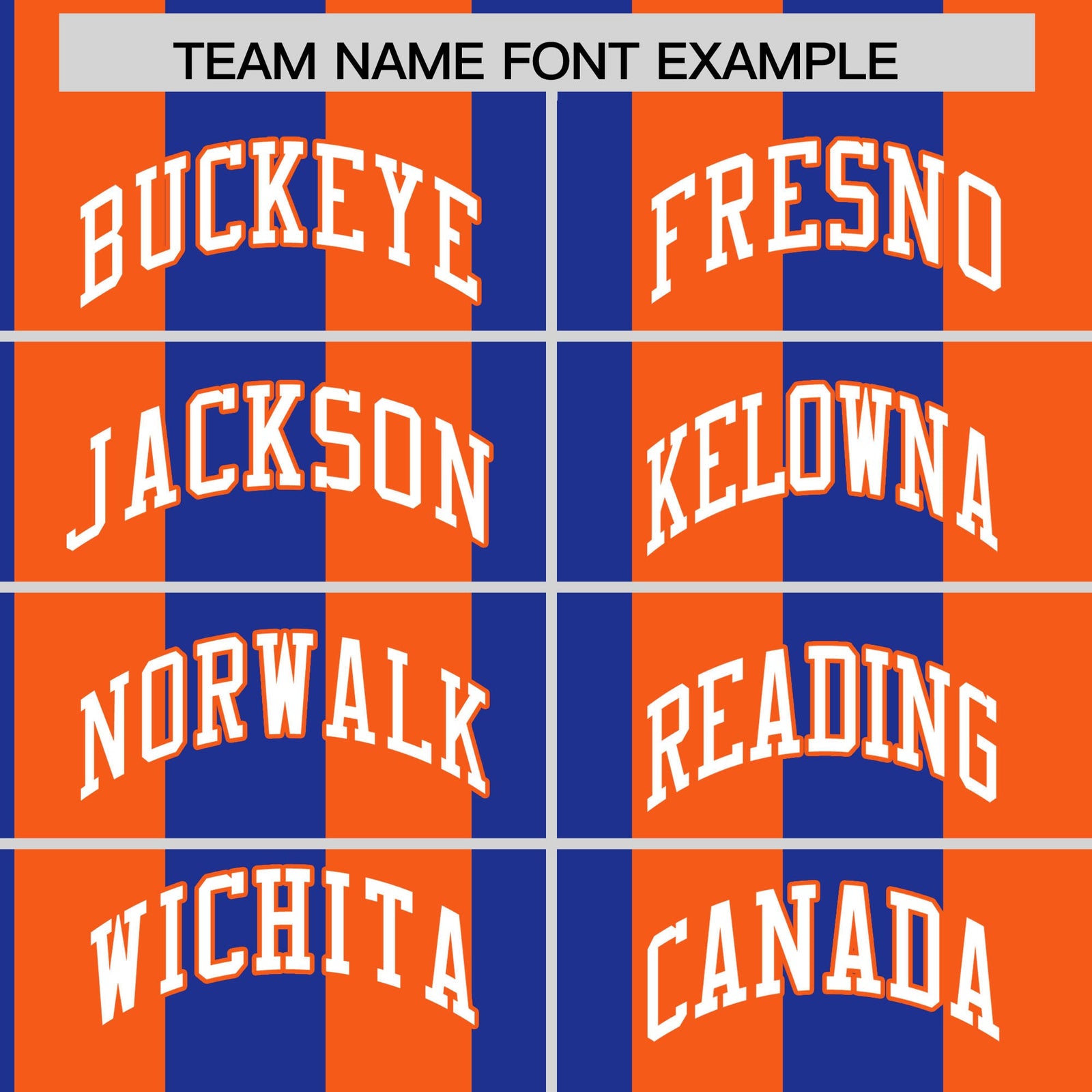 Custom Orange Royal Stripe Fashion Authentic Two-Button Softball Jersey