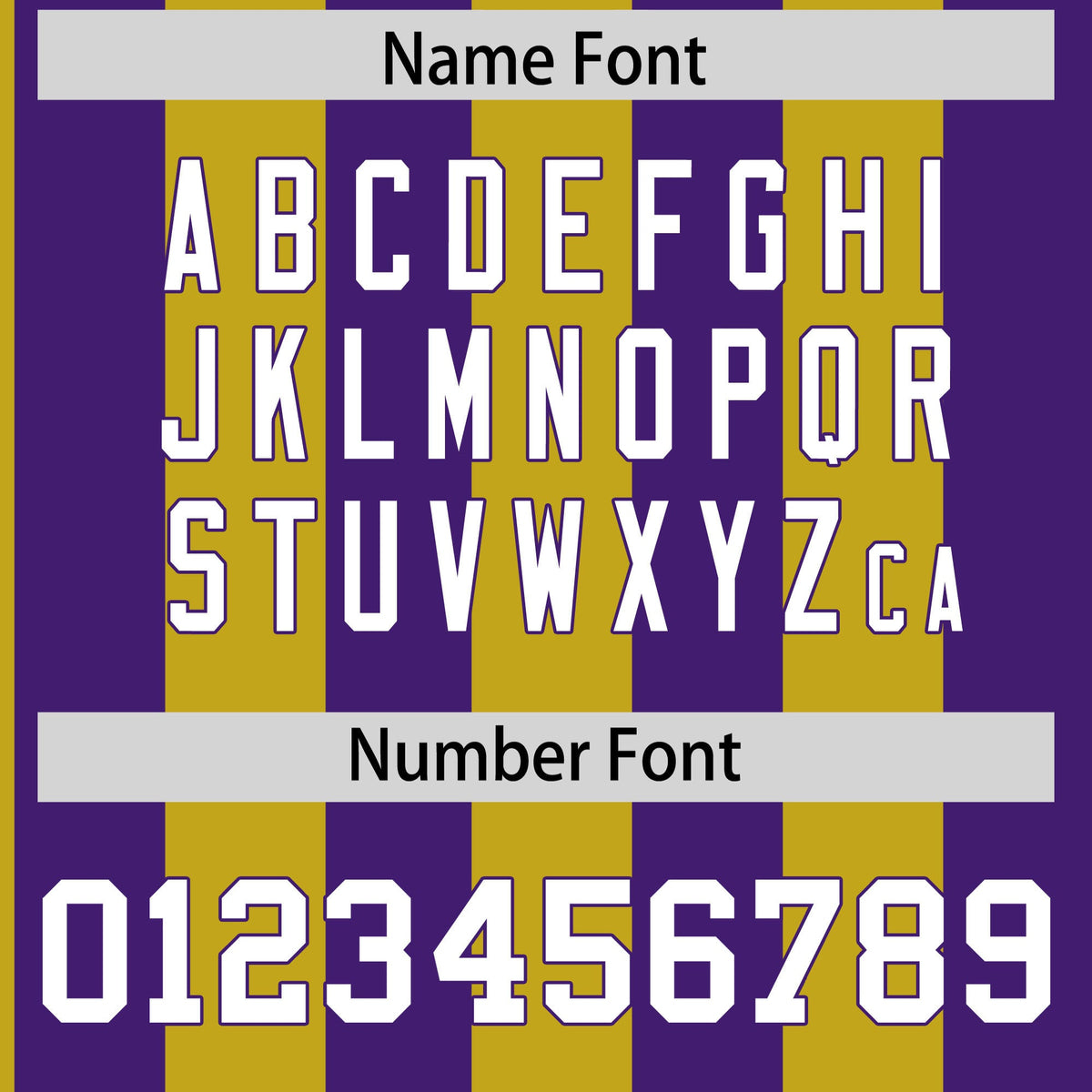 Custom Purple Old Gold Stripe Fashion Authentic Two-Button Softball Jersey