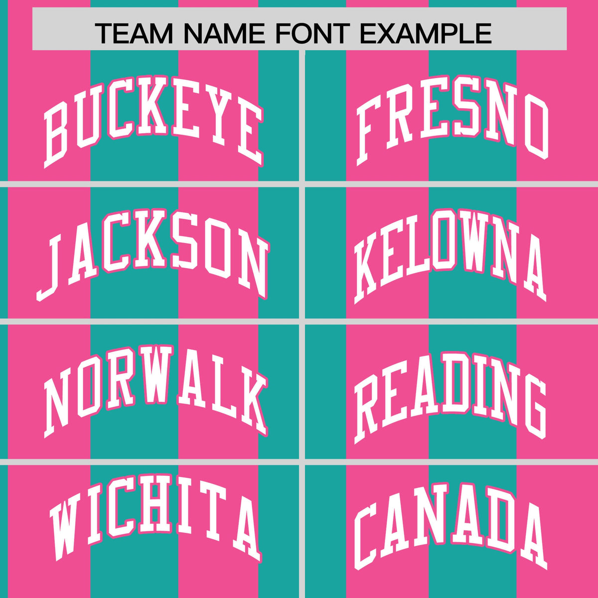 Custom Pink Aqua Stripe Fashion Authentic Two-Button Softball Jersey