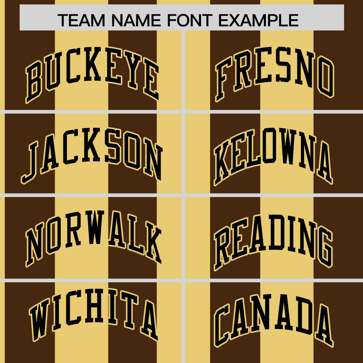 Custom Brown Khaki Stripe Fashion Authentic Two-Button Softball Jersey