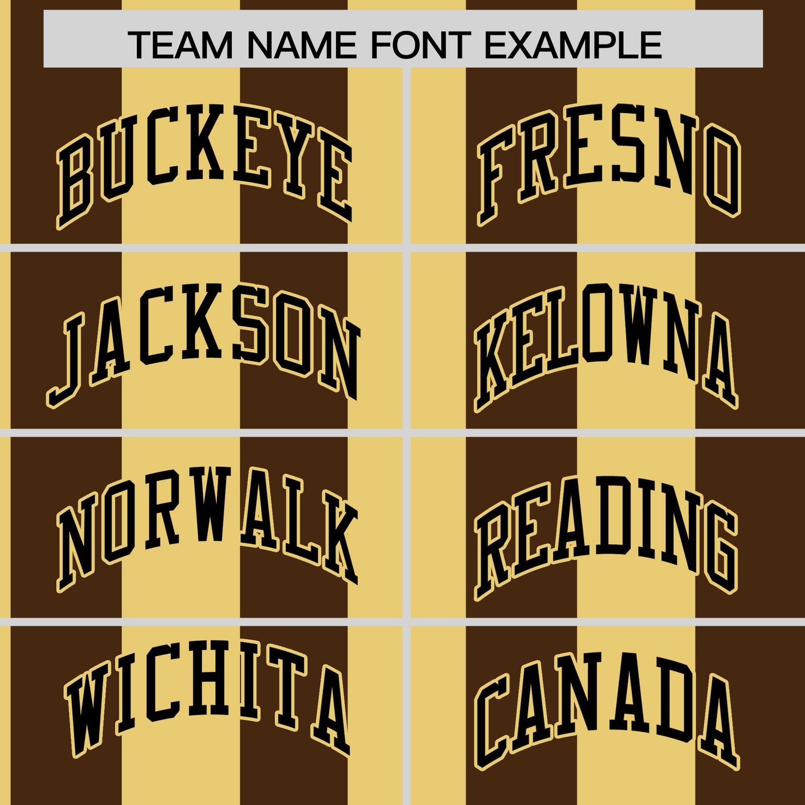 Custom Brown Khaki Stripe Fashion Authentic Two-Button Softball Jersey