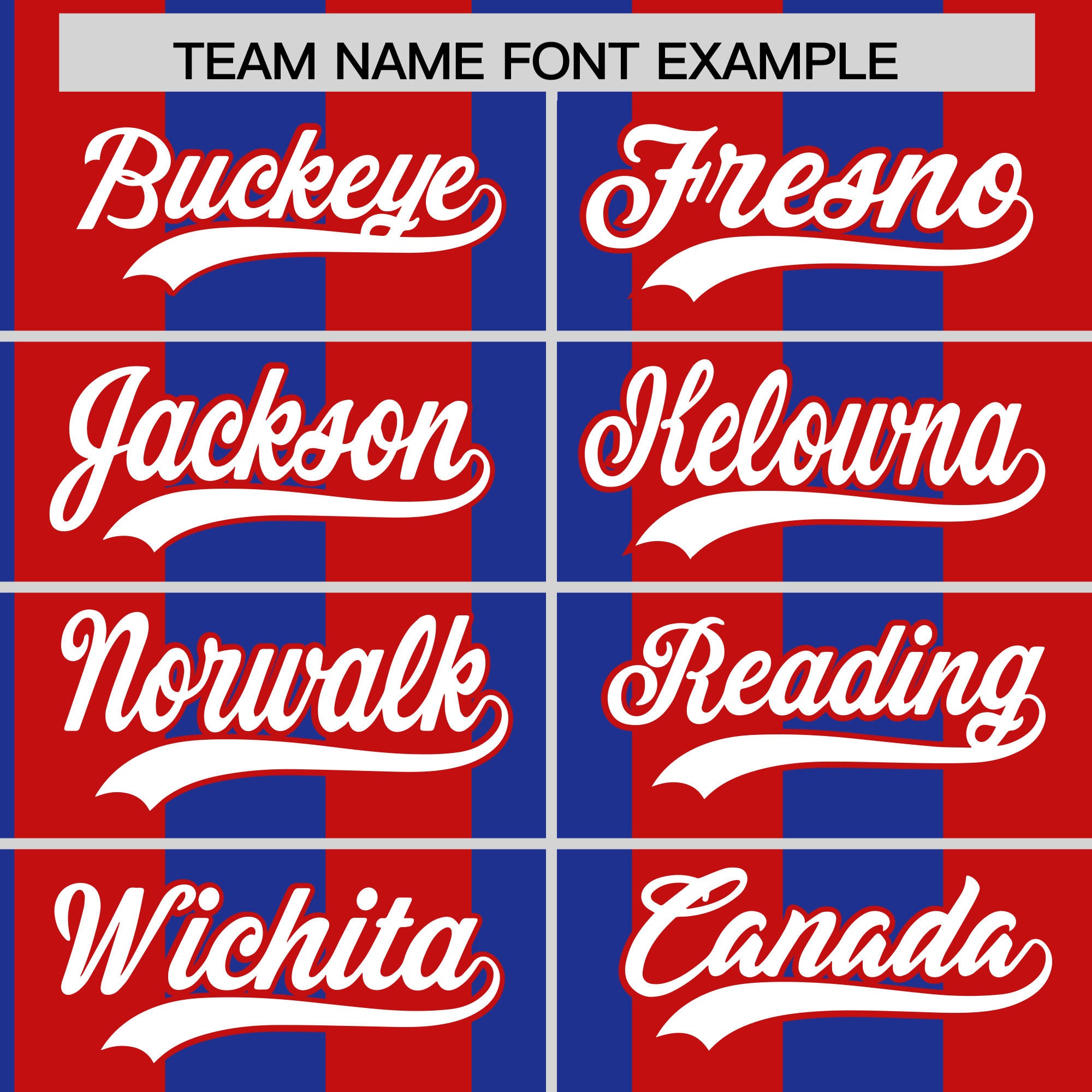 Custom Red Royal Stripe Fashion Authentic Two-Button Softball Jersey